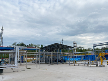 1000kg/h気化能力を有する大型蒸気気化器にて、生産ニーズに満たし、安全生産を維持する